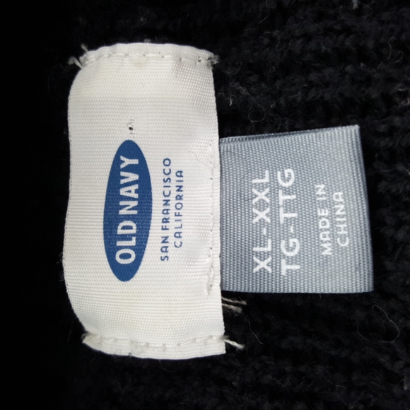 Old Navy (2016) Soft Warm Cowl Neck Poncho Sweater (XL-XXL) - Picture 9 of 11